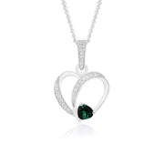 Natural Sapphire Cut Pendant